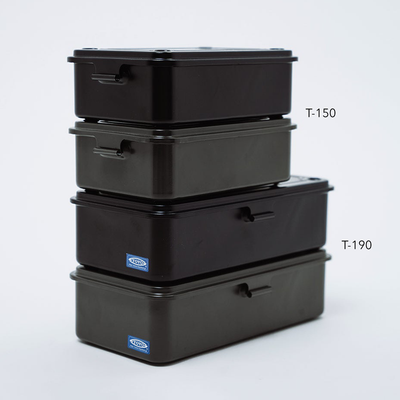 Toyo Steel Stackable Storage Box T-150 Glacier