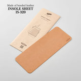 This is a Insole sheet specifically for toolboxes, made from bonded leather by the renowned German company Salamander.

Bonded leather is an environmentally friendly material made by processing leather scraps into fibers, which are then mixed with resin and reprocessed into sheets. It retains the natural texture, durability, and moisture absorption of genuine leather, while also allowing you to enjoy the color changes and patina that develop over time. Due to the characteristics of bonded leather, there may