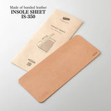 This is a Insole sheet specifically for toolboxes, made from bonded leather by the renowned German company Salamander.

Bonded leather is an environmentally friendly material made by processing leather scraps into fibers, which are then mixed with resin and reprocessed into sheets. It retains the natural texture, durability, and moisture absorption of genuine leather, while also allowing you to enjoy the color changes and patina that develop over time. Due to the characteristics of bonded leather, there may