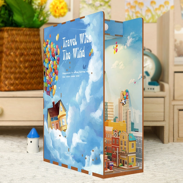Kit Book Nook de Viaje con el Viento