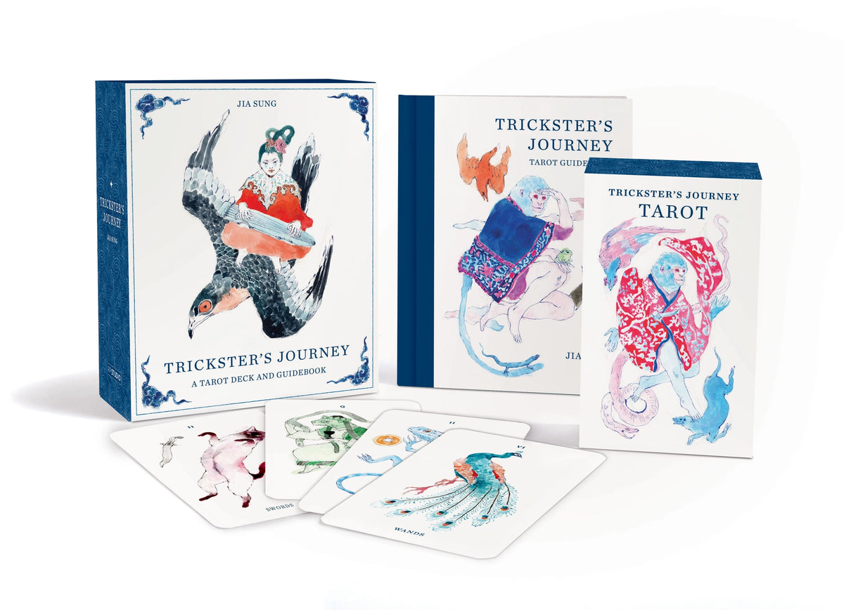 An evocative, deluxe illustrated tarot deck and guidebook set inspired by Chinese mythology and the canonic 16th-century Chinese novel Journey to the West.