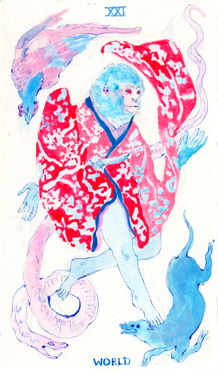 An evocative, deluxe illustrated tarot deck and guidebook set inspired by Chinese mythology and the canonic 16th-century Chinese novel Journey to the West.