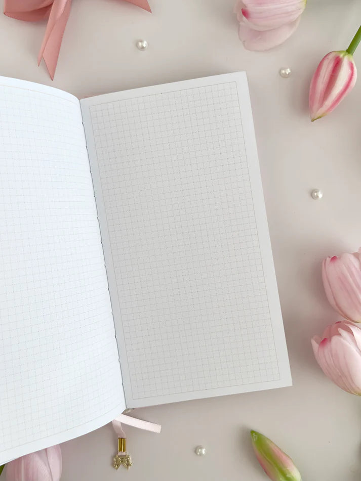 leelajournals Tulip Spell Book TN Notebook - Rapunzel (Dotted, Grid)