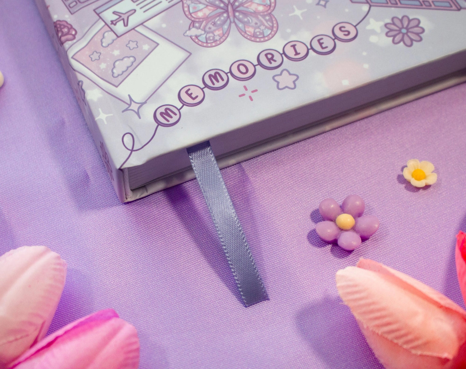 Unicorn Eclipse - Magical Memories Dotted Journal

✧Size &amp; Materials✧

Size: A5 (approximately 5.8 x 8.3 inches)
Smooth hardcover, rounded corners
160 dot grid pages, 140 gsm
Includes ribbon bookmark, elastic band, and back pocket