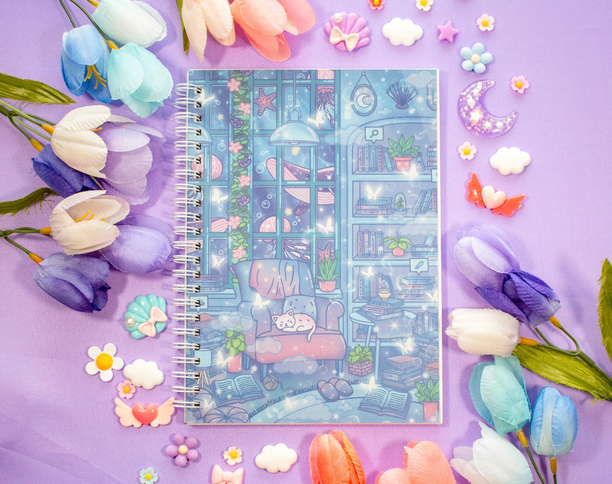 Unicorn Eclipse - Reading Room Sticker Book

Sticker books are used to store stickers and they come with double-sided release paper to ensure stickers can stick and be removed from the page cleanly. They’re great for collecting stickers!

✧Size &amp; Materials✧

Size (WxH): 5.75 in x 8.25 in (A5)
50 sheets (100 in total including both sides)