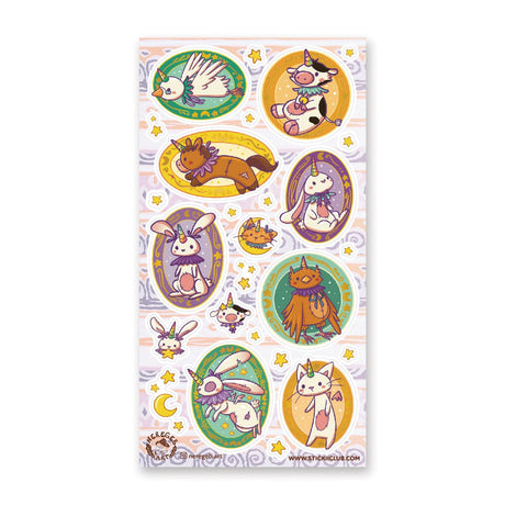✨🐇 Who said unicorns are just horses with horns? Meet the most adorable squad of magical misfits by @neregeb.art! From a bunner that wants to be left alone to quirky birds, these friends are rocking their rainbow horns like they're the hottest accessory and in the land of Unicorns? That’s always IN!&nbsp;