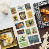 Van Gogh's Flowers Sticker Sheet