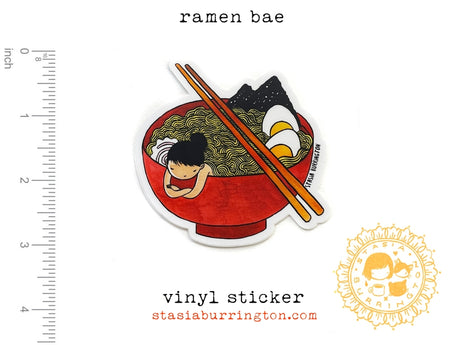 Ramen Bae Vinyl Sticker