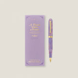Discover the colors of literature inspired by the emotions and moments found in literary works, now in a fountain pen.&nbsp;

The Wearingeul Literature Fountain Pen was created to bring the colors of stories born from literature into your hands. Take your time with the Wearingeul Literature Fountain Pen and write down the words and impressions that stayed with you.&nbsp;

Inspired by the ethereal imagery of fleeting dreams and the transient beauty of golden sand slipping through fingers - introducing a pen 