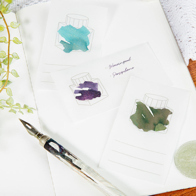 Wearingeul Impression Ink Color Swatch Card- Vertical