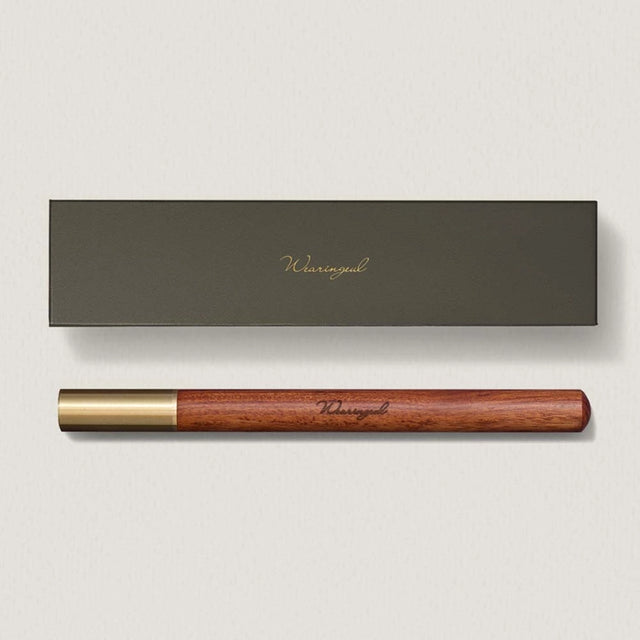 A modular glass pen that combines a glass nib with an elegant rosewood body.&nbsp;

The modular design allows the pen to be used for many years to come due to its easy nib replacement system. Designed to be easy to use and clean, the nib can be detached easily and lightly rinsed with water for cleaning.

The screw on brass cap allows for safe transport and storage making it perfect for use on the go.&nbsp;