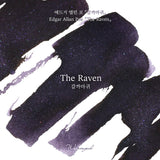 'The Color of Literature' is the project expressing the stories and impressions of literature works with colors, Wearingeul inks illustrate the specific scenes or the atmosphere of novels and poems, Also, some sets represent the main concept of the original stories, giving unqiue exprience following itinerary of the characters in the stories.

The raven sits before the poet who cries for his lost love. Amid the echo of the repeated "Nevermore", sorrow that cannot fade spreads in deep violet, while blue and 