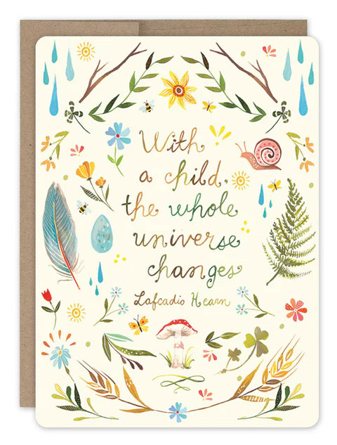 Whole Universe Baby Card