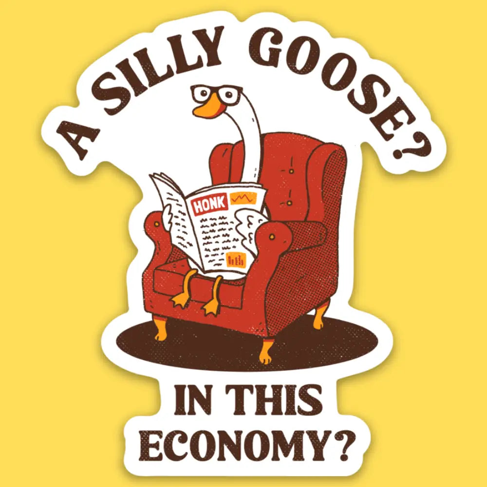Wicked Clothes - A Silly Goose Vinyl Sticker