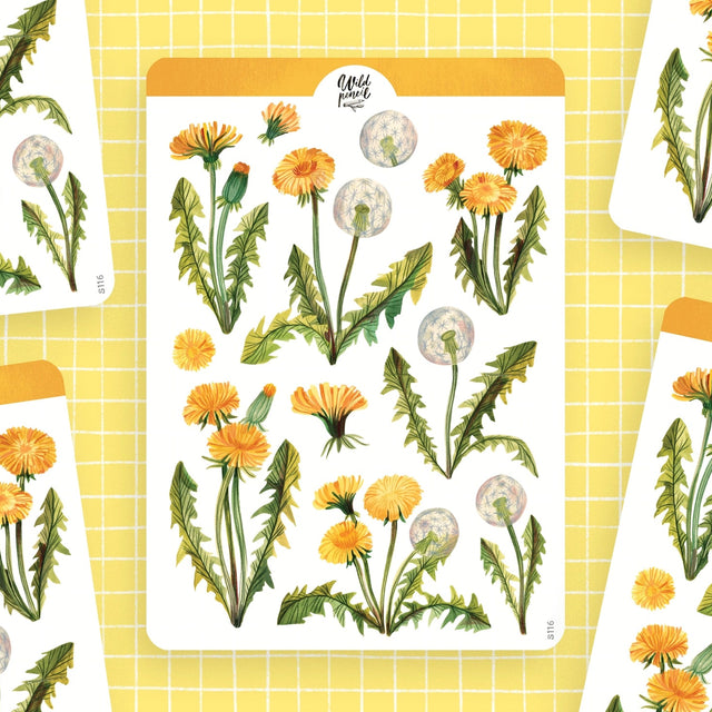 This paper sticker sheet has been designed with all summer lovers in mind! Perfect for your bullet journal, planner, snail mail or various other crafts. Designed from my original sketchbook illustrations, each made with love in Czech Republic.