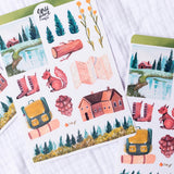 Wild Pencil Studio Sticker Sheet - Explorer
