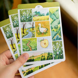 Wild Pencil Studio Sticker Sheet - Spring Landscapes