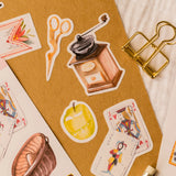 This paper sticker sheet has been designed with all summer lovers in mind! Perfect for your bullet journal, planner, snail mail or various other crafts. Designed from my original sketchbook illustrations, each made with love in Czech Republic.