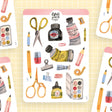 Designed with all travelers, wanderer and nature lovers in mind, sticker sheets have been core product of Wild Pencil Studio and loved by many in the last few years. Each decorated with my own original watercolor or gouache illustration, they are perfect for bullet journals, planners, envelopes or various other crafts!