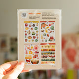 Get four stickers sheets in a bundle for better price! Perfect for your bullet journal, planner, snail mail or various other crafts. Designed from my original sketchbook illustrations, each made with love in Czech Republic.
