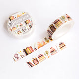 ✸ WASHI TAPE ✸

Cute washi tape to decorate your journals, seal your envelopes, scrapbook or packages. All the design are my own original. The washi tapes are printed in a traditional factory and are very high quality.

✸ DETAILS ✸

one roll measures 10 m (32.9 feet)
width of the roll is 15 mm (0.6 inch)
packaged in paper