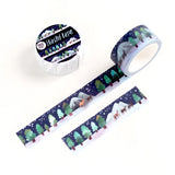 Wild Pencil Studio Washi Tape - Winter Night

✸ WASHI TAPE ✸

Cute washi tape to decorate your journals, seal your envelopes, scrapbook or packages. All the design are my own original. The washi tapes are printed in a traditional factory and are very high quality.

✸ DETAILS ✸

one roll measures 10 m (32.9 feet)
&nbsp;width of the roll is 20 mm (0.6 inch)
packaged in paper