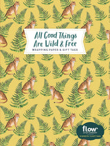 Beautiful wrapping paper and gift tags inspired by nature, from Flow, the international brand that celebrates creativity, mindfulness, and the pleasures of paper. Tear out the decorated sheets along the perforations and unfold them to their full size before wrapping a parcel and affixing a matching gift tag.