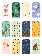 Beautiful wrapping paper and gift tags inspired by nature, from Flow, the international brand that celebrates creativity, mindfulness, and the pleasures of paper. Tear out the decorated sheets along the perforations and unfold them to their full size before wrapping a parcel and affixing a matching gift tag.