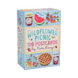 The first postcard collection from beloved illustrator Katie Daisy, curated for all wildflower lovers.

Bouquets of wildflowers, vibrant fresh fruit, perfect sun-ripened tomatoes, inspirational quotes, and more! This 100-piece postcard collection is bursting with the wonderful, whimsical art of bestselling author and illustrator Katie Daisy. Used as correspondence or as miniature pieces of art to adorn walls, desks, or bulletin boards, these beautifully illustrated postcards are sure to evoke sunshine and j