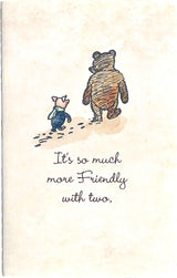Jot down thoughts, notes, and ideas in style while on the go with this delightful set of 3 mini notebooks!

The cover of each notebook features a charming Winnie-the-Pooh design featuring A. A. Milne's beloved characters, as illustrated by Ernest H. Shepard.