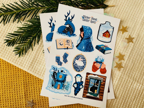 Winter Spell Sticker Sheet
