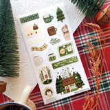 STICKII - Winter Bear Cafe Sticker Sheet