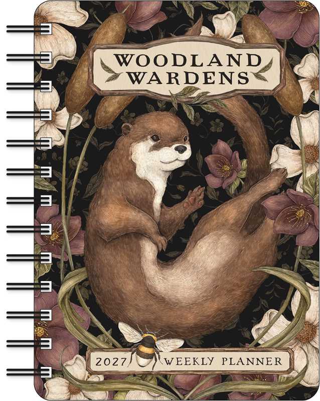 Stay organized as you seek wisdom from nature in this enchantingly illustrated planner based on the bestselling Woodland Wardens oracle card deck.

From beloved artist and author Jessica Roux, each month showcases an animal-plant pair along with their symbolic significance as divined from folklore, mythology, and literature. Monthly prompts encourage you on your own path of personal growth. Weekly and monthly spreads offer ample room for planning, making lists, and noting all the important things in your li
