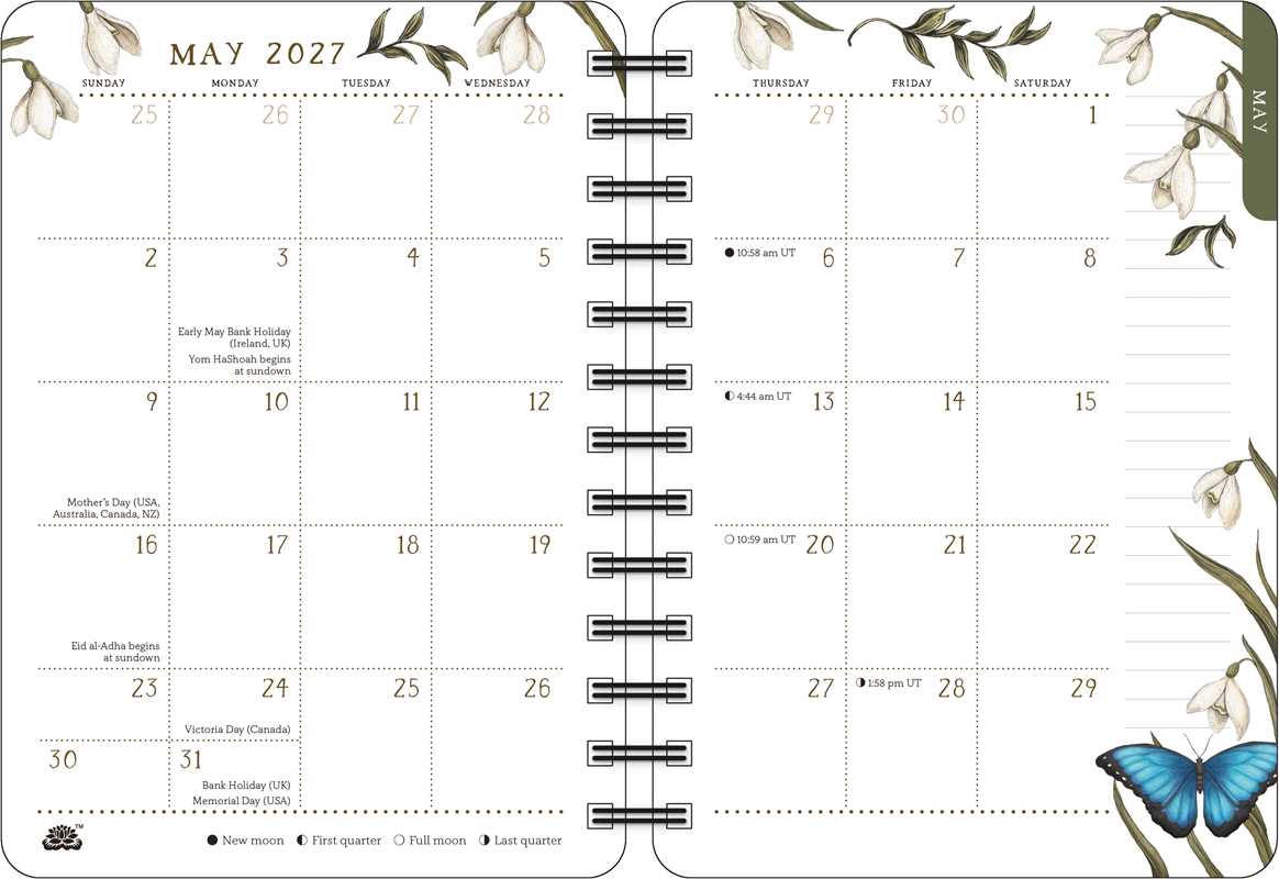 Stay organized as you seek wisdom from nature in this enchantingly illustrated planner based on the bestselling Woodland Wardens oracle card deck.

From beloved artist and author Jessica Roux, each month showcases an animal-plant pair along with their symbolic significance as divined from folklore, mythology, and literature. Monthly prompts encourage you on your own path of personal growth. Weekly and monthly spreads offer ample room for planning, making lists, and noting all the important things in your li