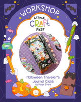 Halloween Traveler's Journal Class by Paige Evans