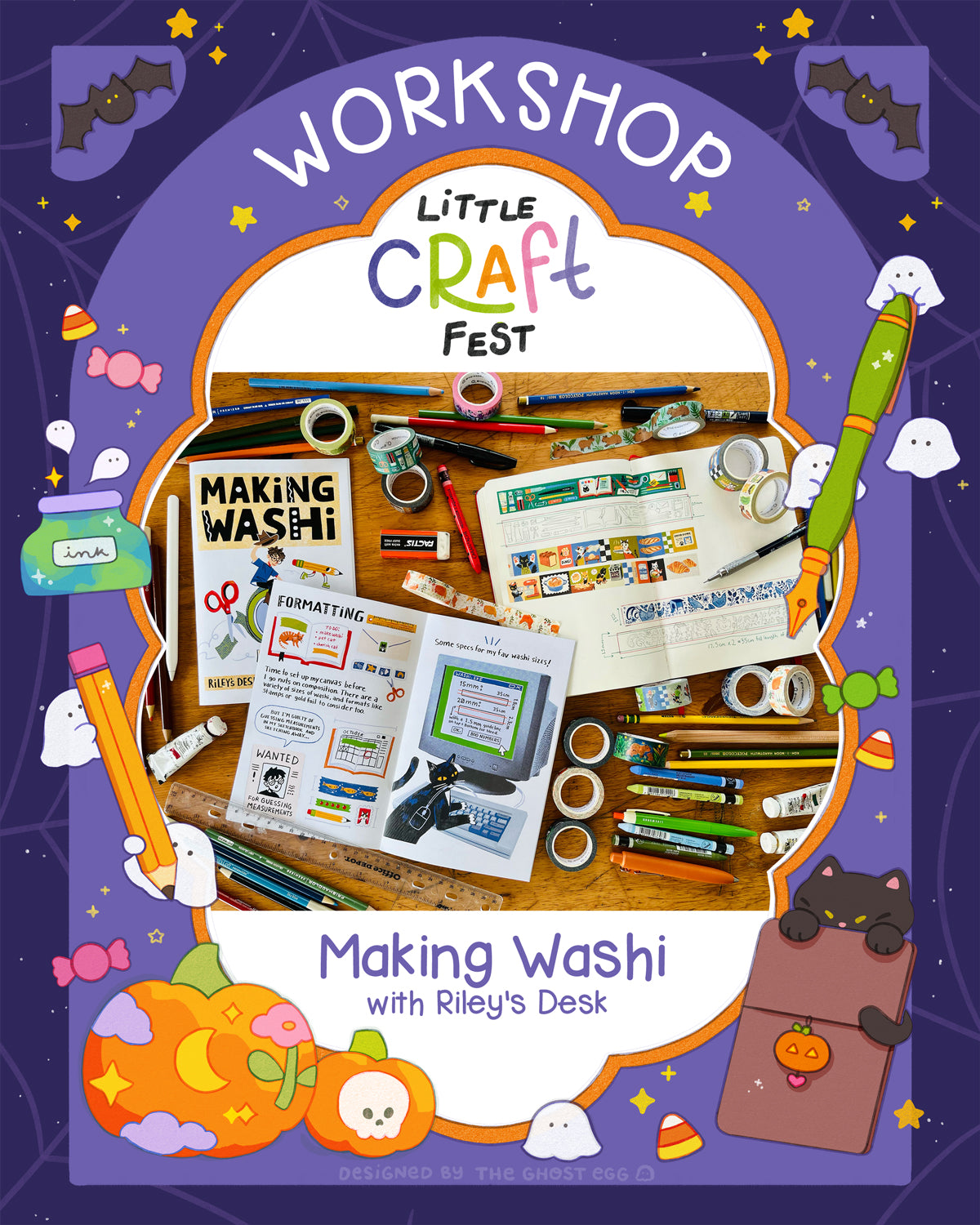 Making Washi with Riley's Desk