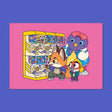 Yeaaah! Studio Post Card - Gachapon

Illustration featuring our original characters Rémi, Bibule, and Pompon in front of the famous Japanese coin-operated machines called gachapon.

• A6 postcard (14.8 × 10.5 cm)
• Old Mill Premium White 300g paper
• Digital printing
• Printed in France
