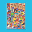 Welcome to Menya Kitsune, an udon restaurant (udon-ya in Japanese) where you'll encounter all sorts of cute creatures while enjoying the best bowl of your life!

• Postcard size A6 (14.8 × 10.5 cm)
• Old Mill Premium White 300g paper
• Digital printing
• Printed in France