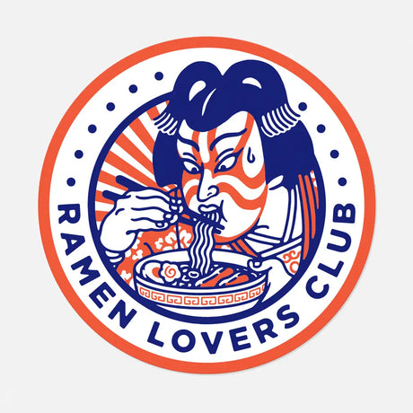 Join the Ramen Lovers Club!

• Vinyl sticker
• 7.5cm (approx. 2.95")
• PVC free
• Anti-UV varnish
• Can be used outside
• Printed in Sweden