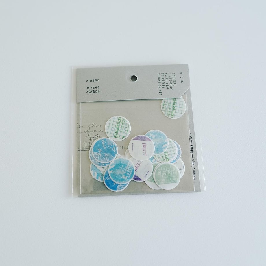 Yohaku Flake Stickers - Theme