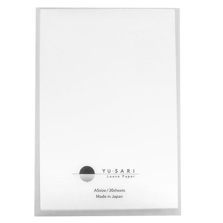 Yu-Sari Loose Sheets Plain A5 30sheets