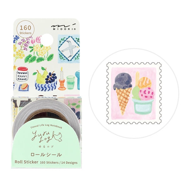 Beautifully capture
your favorite with stickers. The size fits perfectly in monthly blocks. Simply apply the sticker to create ♪ your original diary.
*When peeling off, peel it off slowly before use.