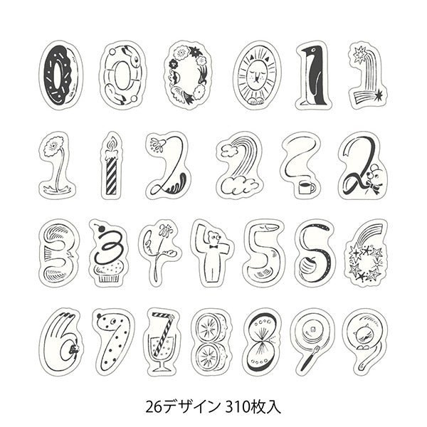 Yuru Log Sticker Roll - Numbers


Roll seals with a wide variety of designs:
Recommended for decorating notebooks, these roll stickers with perforations can be cut out as needed. It's also great that you can use plenty of stickers without hesitation when enjoying notebook arrangements.



Plenty of&nbsp;310 sheets (26 designs)
The 'Number Pattern' is designed by Ikumi Ouchi, featuring a charming hand-drawn touch and charming illustrations. Graphically rendered numeral patterns look wonderful when used as da