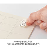 Yuru Log Sticker Roll - Numbers


Roll seals with a wide variety of designs:
Recommended for decorating notebooks, these roll stickers with perforations can be cut out as needed. It's also great that you can use plenty of stickers without hesitation when enjoying notebook arrangements.



Plenty of&nbsp;310 sheets (26 designs)
The 'Number Pattern' is designed by Ikumi Ouchi, featuring a charming hand-drawn touch and charming illustrations. Graphically rendered numeral patterns look wonderful when used as da