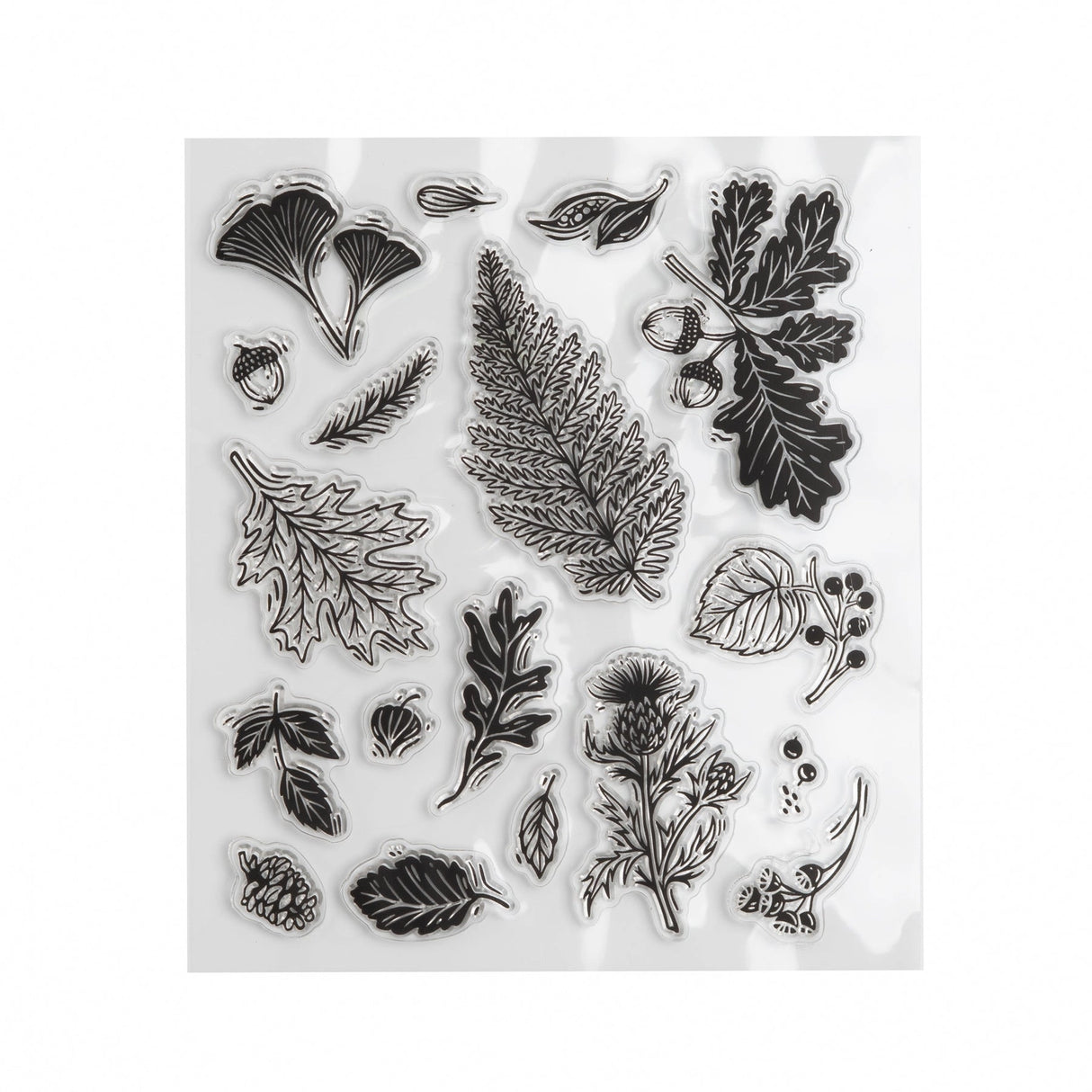 Archer and Olive Acrylic Stamps: Forest Foliage