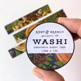Root & Branch Paper Co - Mushroom Grove Washi Tape