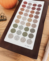 Sarica Studio Autumn Poetry Dots Stickers