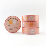 Julianna Swaney - Sun & Moon Gold Foil 15mm Washi Tape