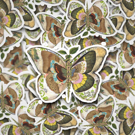 Brave Vinyl Sticker
