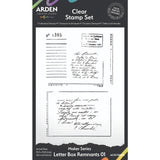 Arden Creative Studio Maker Series Letter Box Remnants 01 4 in x 6 in Stamp Set